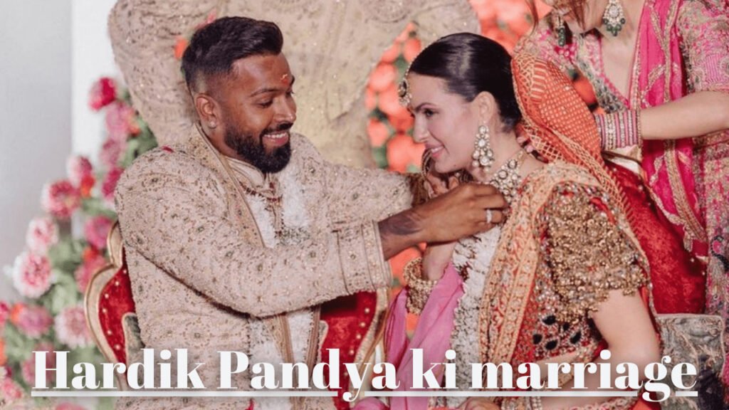 Hardik Pandya ki marriage