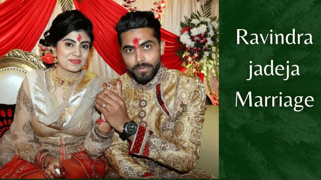 Ravindra jadeja
Marriage