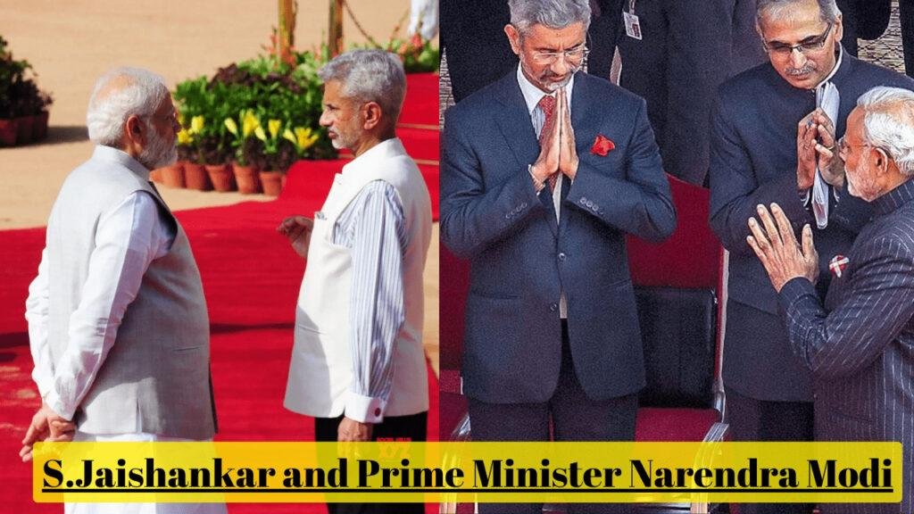 S.Jaishankar and Prime Minister Narendra Modi
